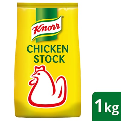 Stok Ayam Knorr 1kg - Stok Ayam Knorr memberikan rangsangan semula jadi yang konsisten pelbagai hidangan dengan meningkatkan kesegaran hidangan tanpa peliputan rasa.