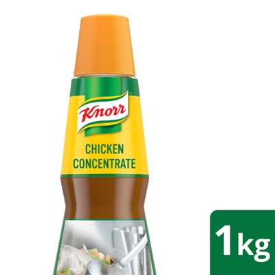 Stok Ayam Pekat Knorr 1kg - Stok Ayam Pekat Knorr, diperkaya dengan 2 kali lebih ayam untuk lebih rasa asli dengan sentuhan anda yang luar biasa.