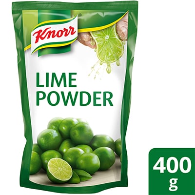 Serbuk Limau Nipis Knorr 400g - Tingkatkan rasa ingin tahu pelanggan anda tentang jenis limau apa yang anda gunakan dengan rasa segar limau nipis Serbuk Limau Nipis Knorr. Ia menjadi bahan penting untuk dapur-dapur yang sibuk dan sesuai untuk menghasilkan air limau nipis dan sebagai bahan memasak.