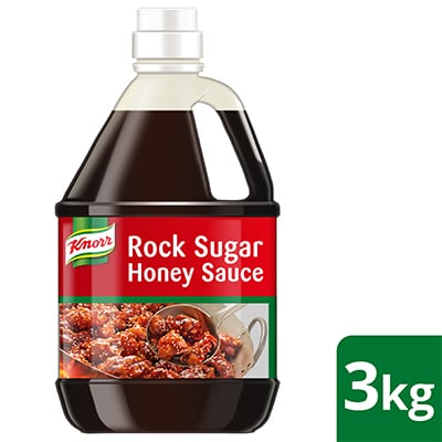 Knorr Sos Madu Gula Batu 3kg - Sos Madu Gula Batu Knorr mengandungi gula batu kuning dan madu Australia sebenar untuk memberikan rasa madu gula batu asli yang konsisten.