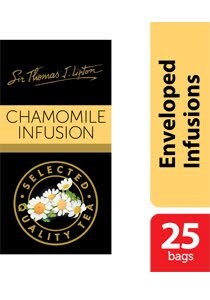 Sir Thomas Lipton Chamomile Envelope Teabags 1g -