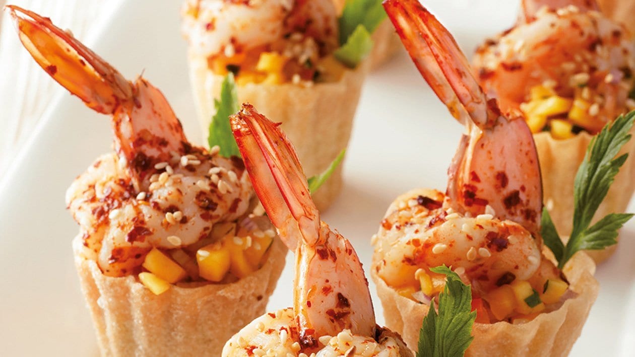 Pie Tee Salad Udang & Nangka – - Resipi