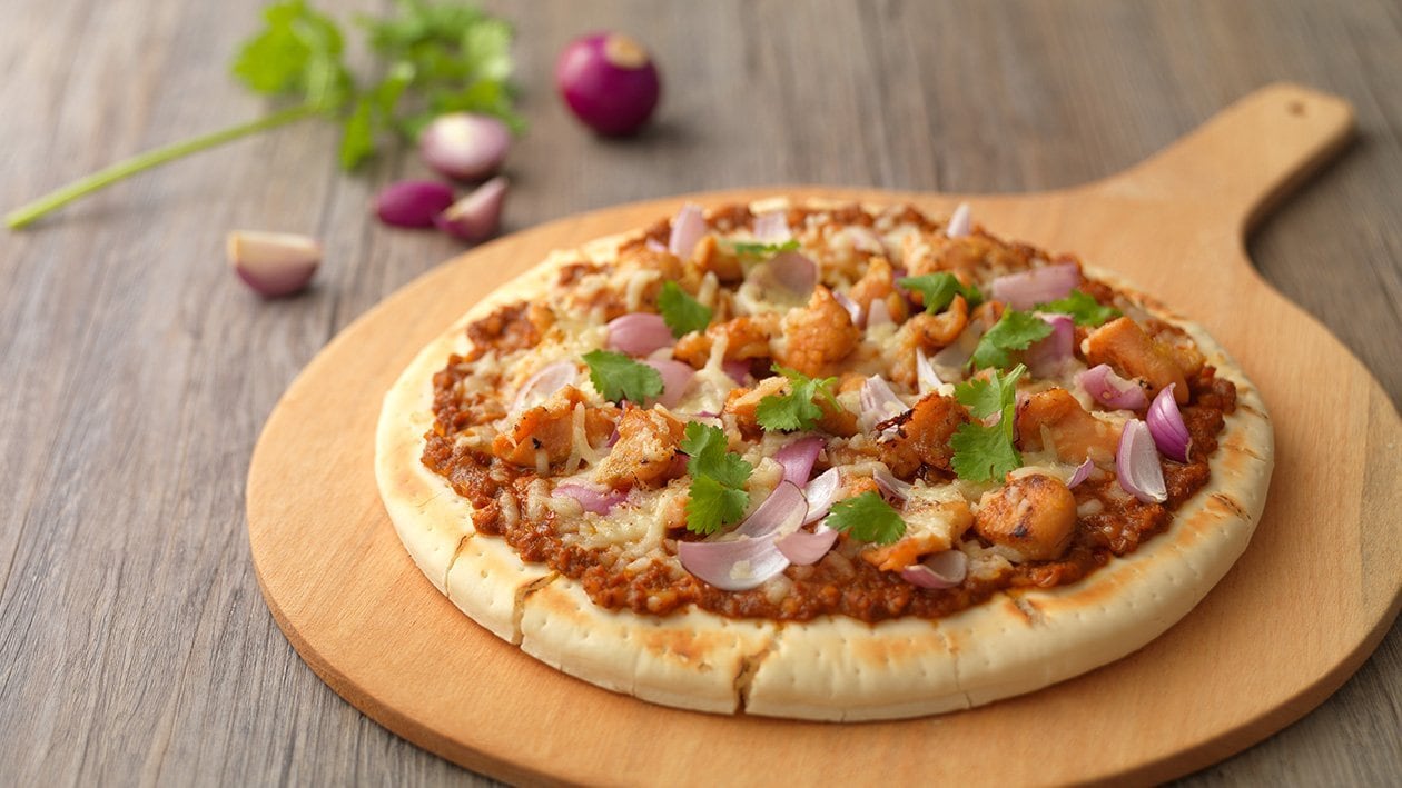 Chicken Satay Pizza – - Recipe