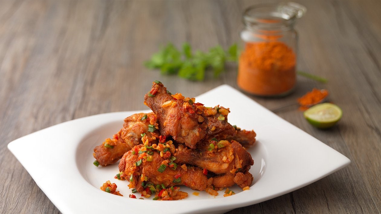 Chilli Lime Drumlet Chicken – - Recipe