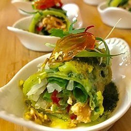 Spring Onion Pancakes with Roasted Chicken Spring Onion Pancakes with Roasted Chicken