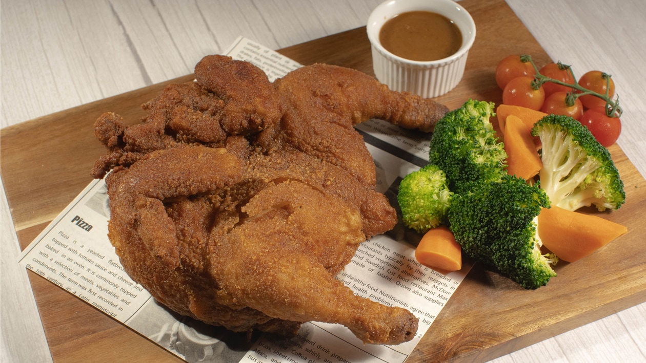 Spring Chicken with Mustard Brown Sauce – - Recipe