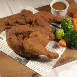 Spring Chicken with Mustard Brown Sauce Spring Chicken with Mustard Brown Sauce