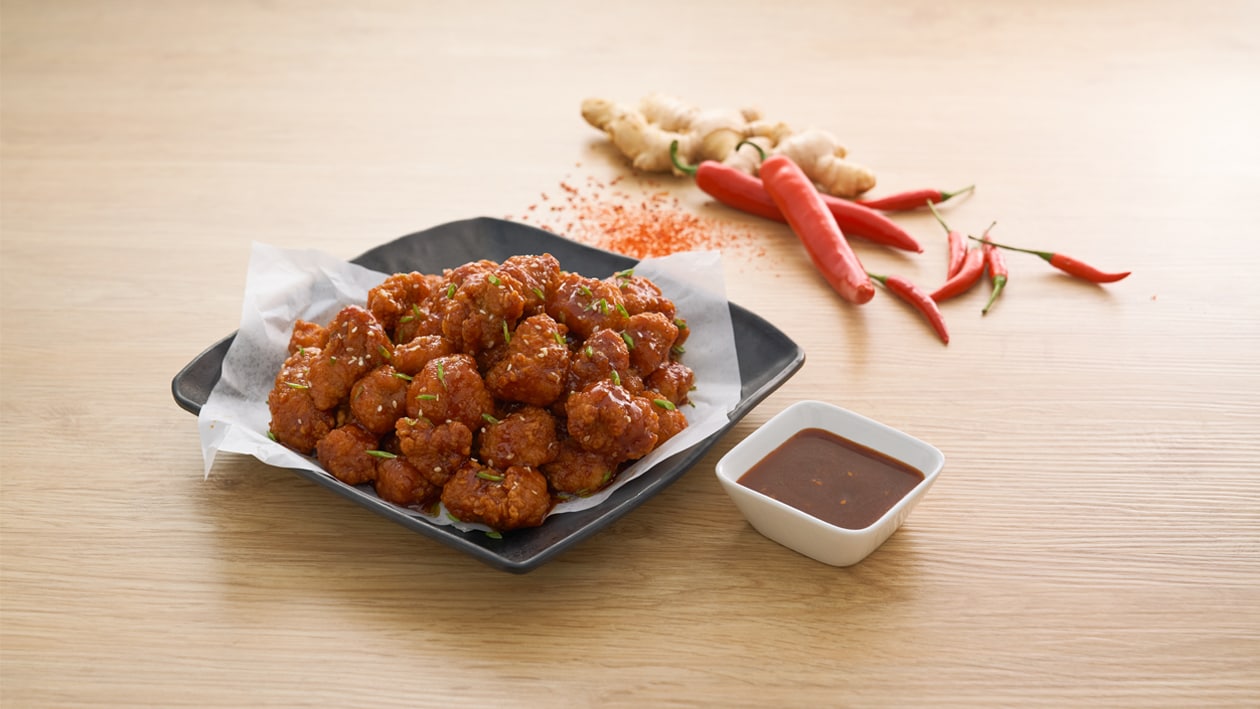 Dakgangjeong (Sweet Spicy Korean Fried Chicken)