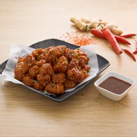 Dakgangjeong (Sweet Spicy Korean Fried Chicken)