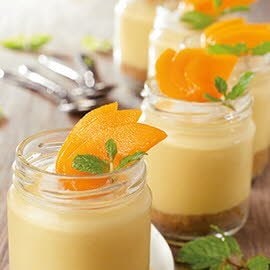 Mango Lime Cheese Cake Mousse Mango Lime Cheese Cake Mousse