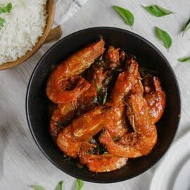 Dry Prawn Curry Dry Prawn Curry