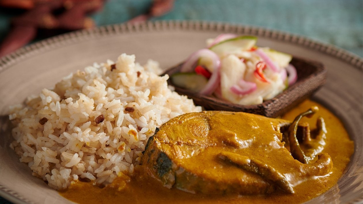 Nasi Dagang with Fish Curry – - Recipe