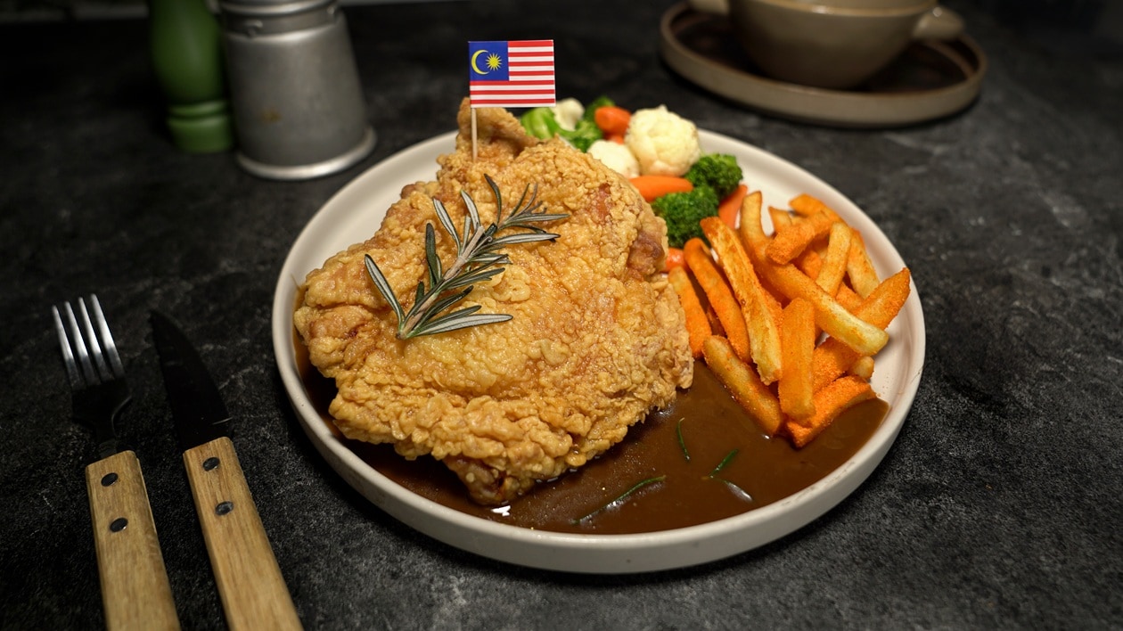Golden Herb Crusted Chicken Chop – - Resipi