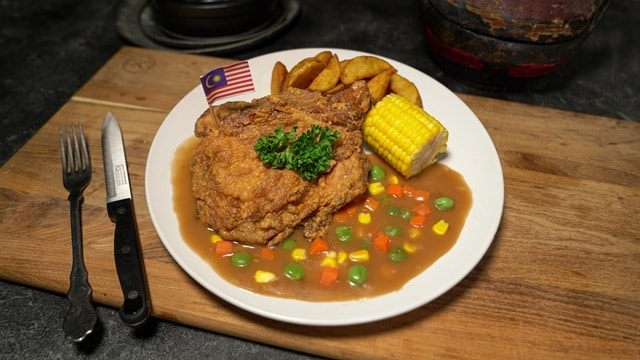 Heritage Hainanese Chicken Chop Heritage Hainanese Chicken Chop