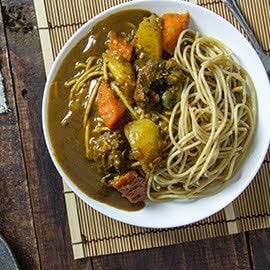 Japanese Beef Curry Pasta Japanese Beef Curry Pasta