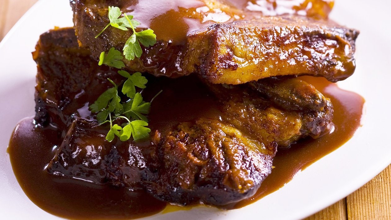 Spiced Beef Ribs With Chipotle sauce – - Recipe