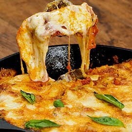 Parmigiana Terung dan Labu dengan Gochujang Parmigiana Terung dan Labu dengan Gochujang