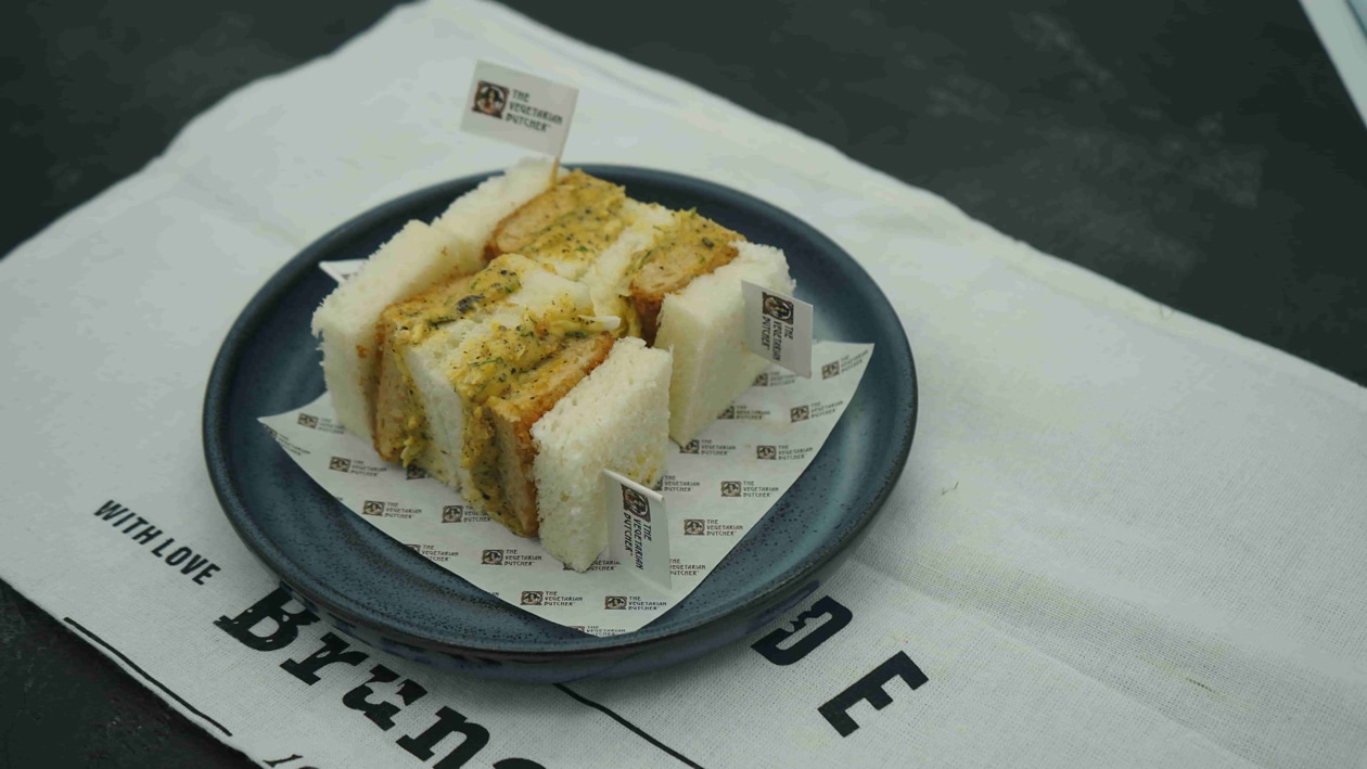 Katsu Sando with Truffle Cheese Sauce – - Recipe
