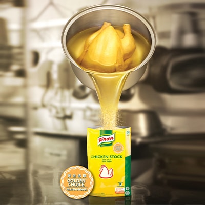 Knorr Chicken Stock 1kg - Knorr Chicken Stock delivers a consistent natural boost to any dish by elevating the freshness of the dish without masking.