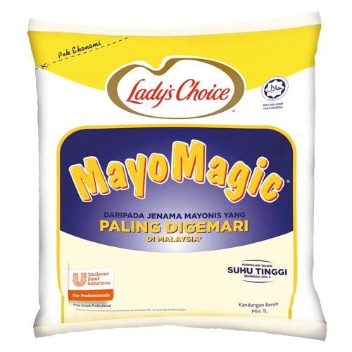 Lady's Choice Mayo Magic 1L - Lady's Choice Mayo Magic is a mayo specially formulated for burgers with a taste diners will love.