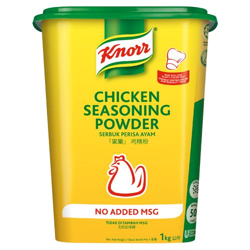 Knorr Serbuk Perisa Ayam Tidak Ditambah MSG 1kg - 