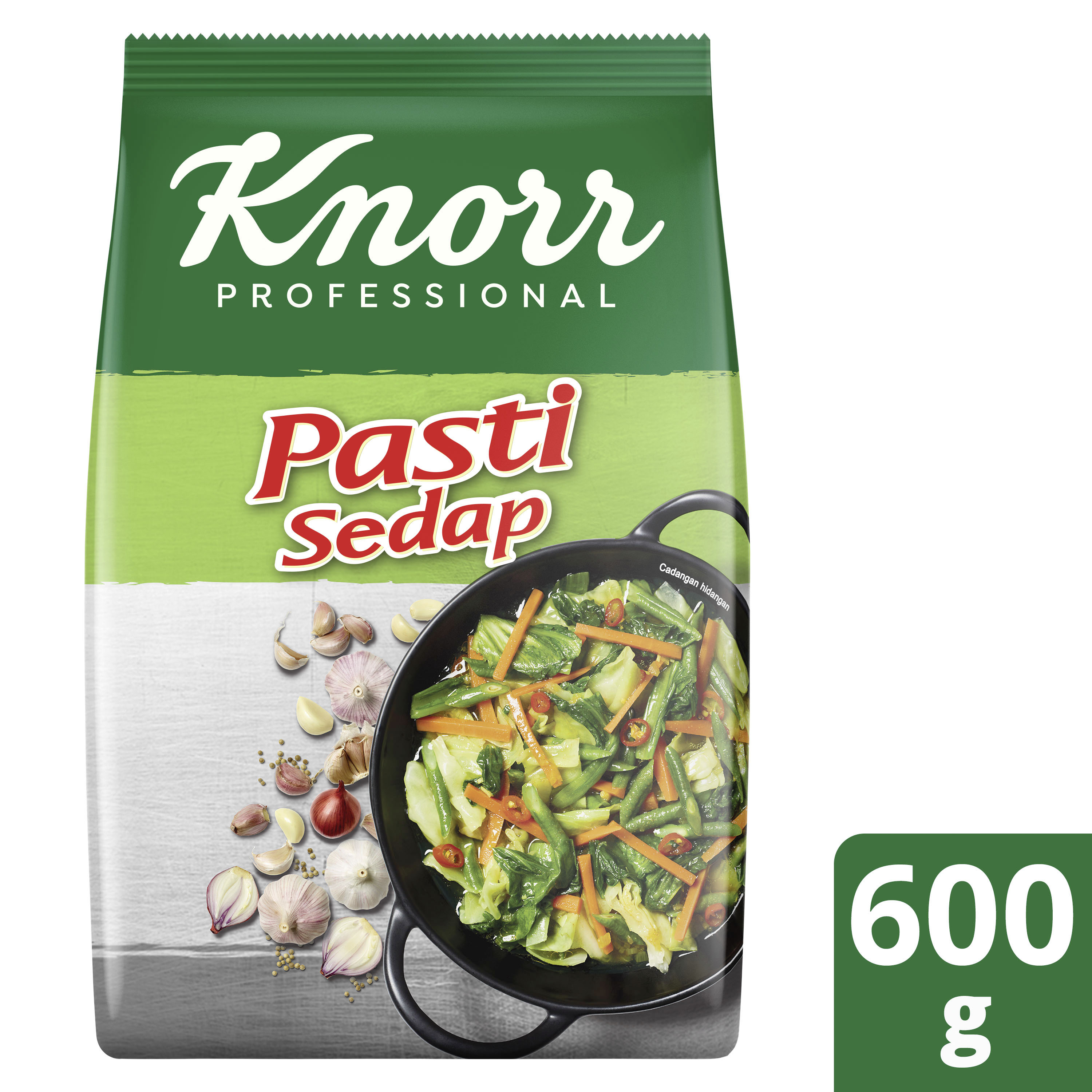 Knorr Pasti Sedap Pek Peniaga Baru 600g - Knorr Pasti Sedap merupakan perasa semua dalam satu yang diperbuat daripada kandungan asli.