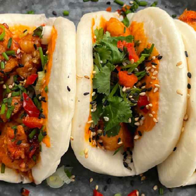 Smoked Salmon & Pineapple Salsa with Chilli Dressing