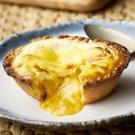 Tart Lava Keju Telur Masin Tart Lava Keju Telur Masin