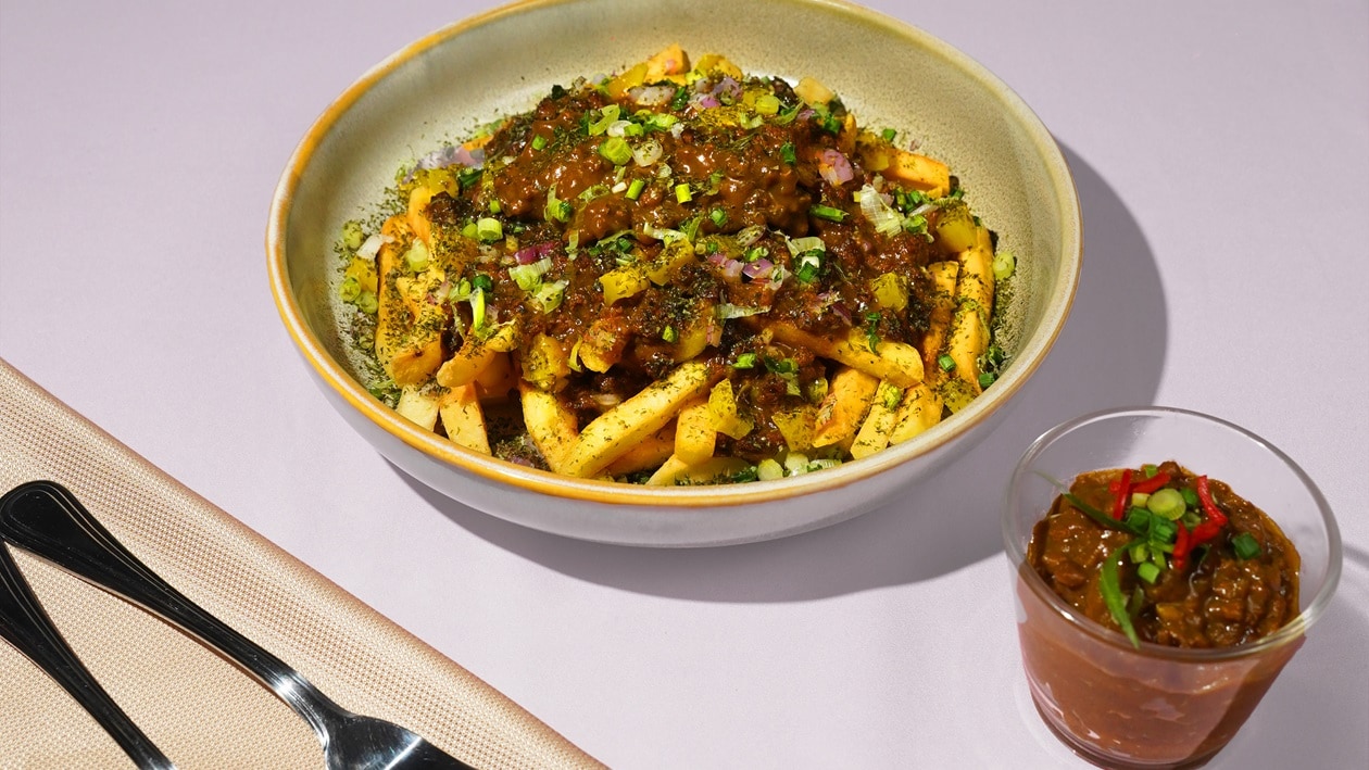 Loaded Japanese Curry Fries – - Recipe