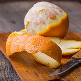 Orange peel Orange peel