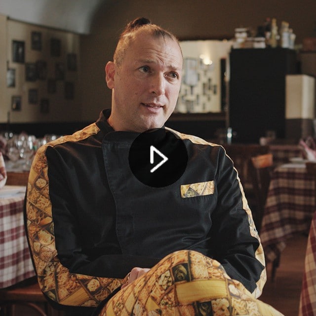 Chef Alessandro Di Prisco at Al Forno Restaurant Chef Alessandro Di Prisco at Al Forno Restaurant