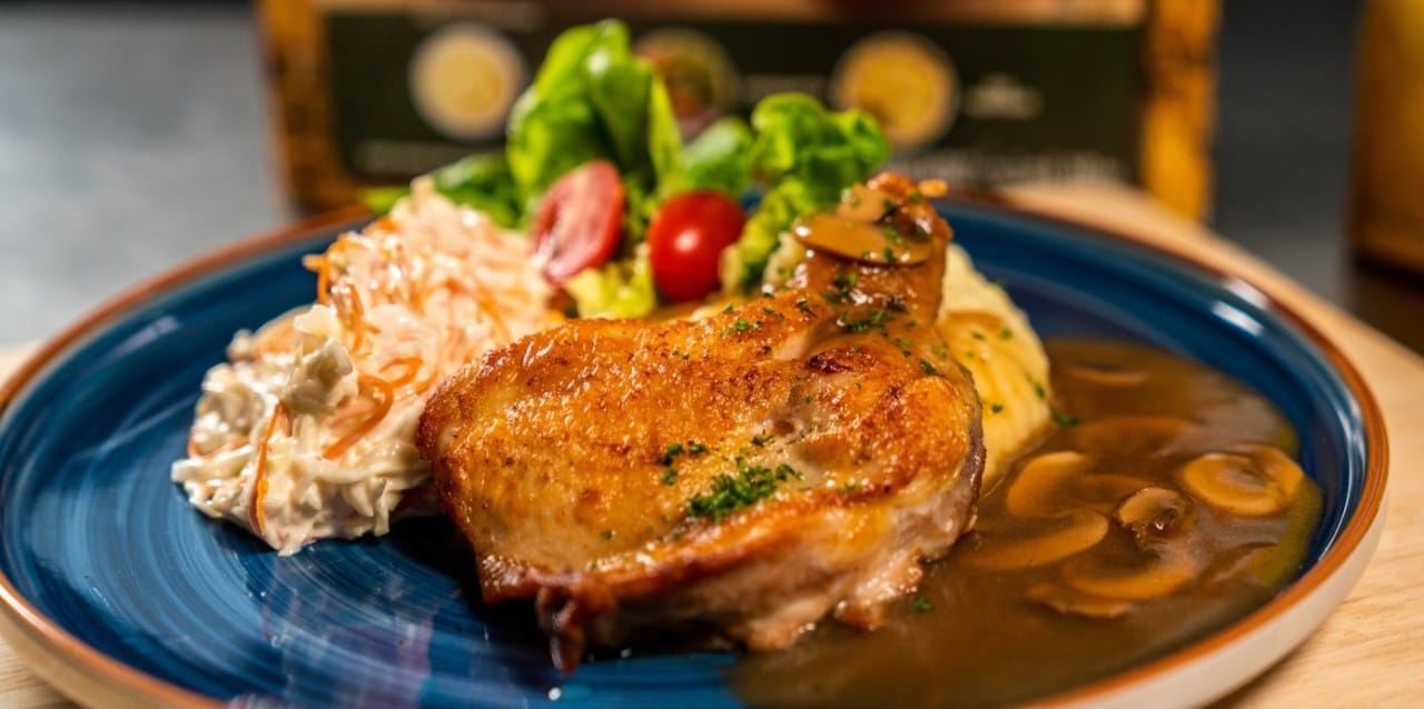 For Western Food Business Menu: Mains, Sides & Salads
