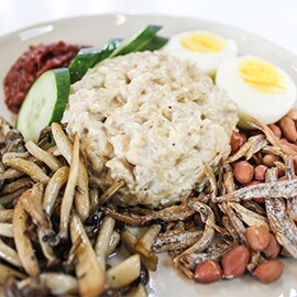 Oatmeal Nasi Lemak