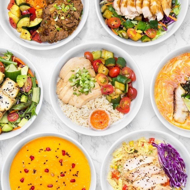 Health Food Scene from 5 Rising Restaurant