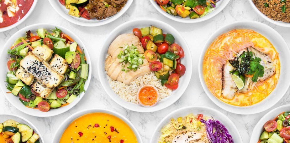 Health Food Scene from 5 Rising Restaurant