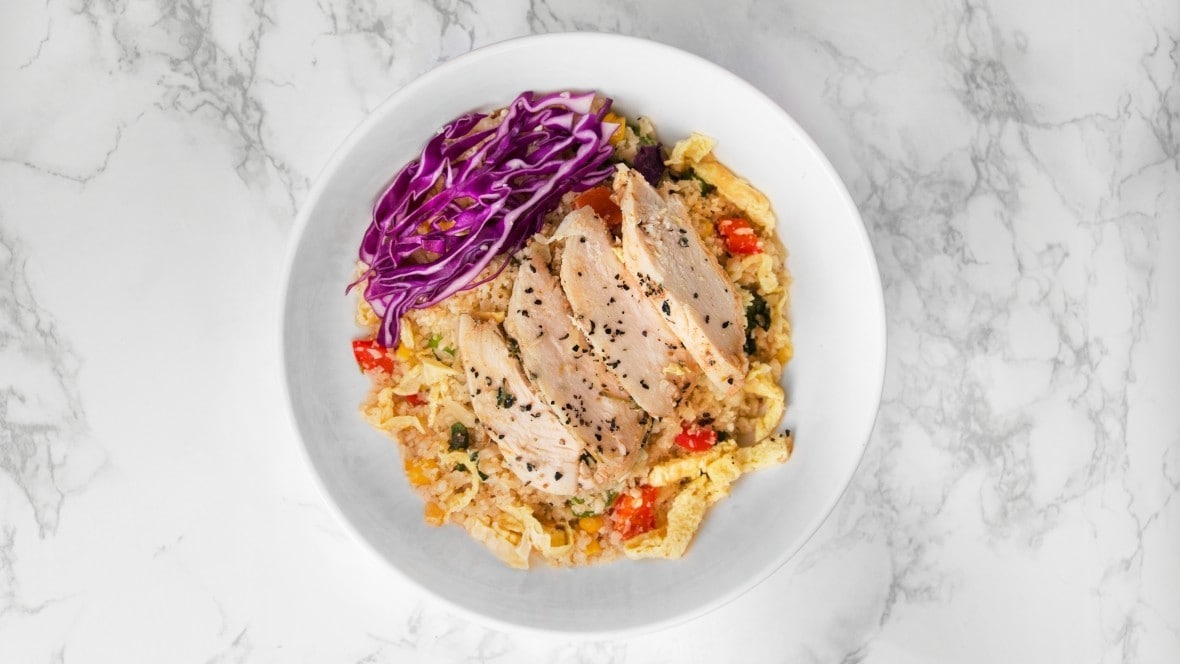 Cauliflower “fried” rice