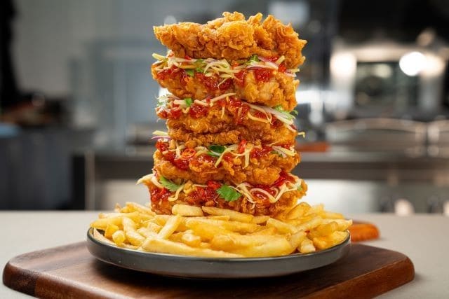 Malaysian-made Chicken Chop Tower
