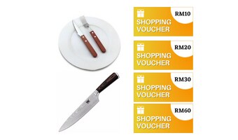 Mula tebus ganjaran dari: 500 - 5000 poin Mula tebus ganjaran dari: 500 - 5000 poin