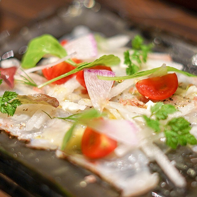 Carpaccio di Restoran D.O.M Carpaccio di Restoran D.O.M