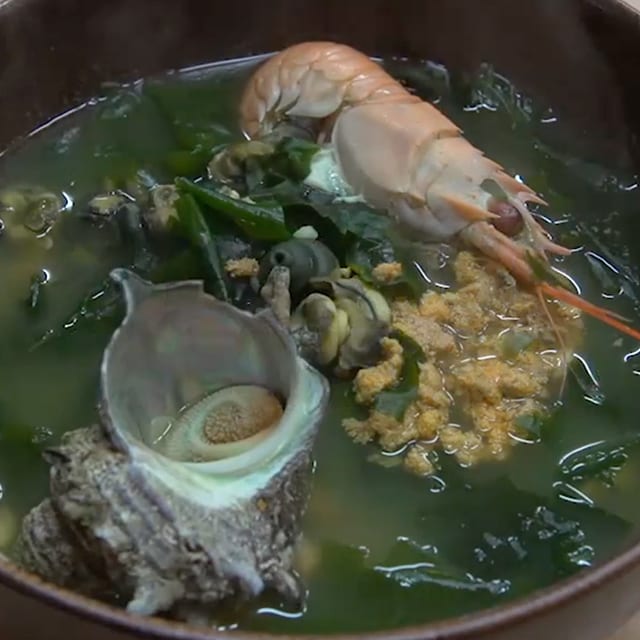 Sup Hasil dari Laut