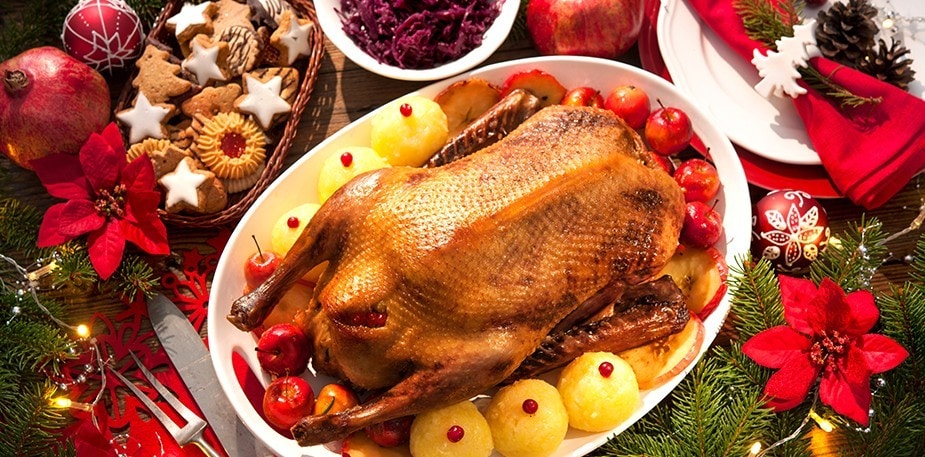 Jamuan Selera Krismas Cara Asia