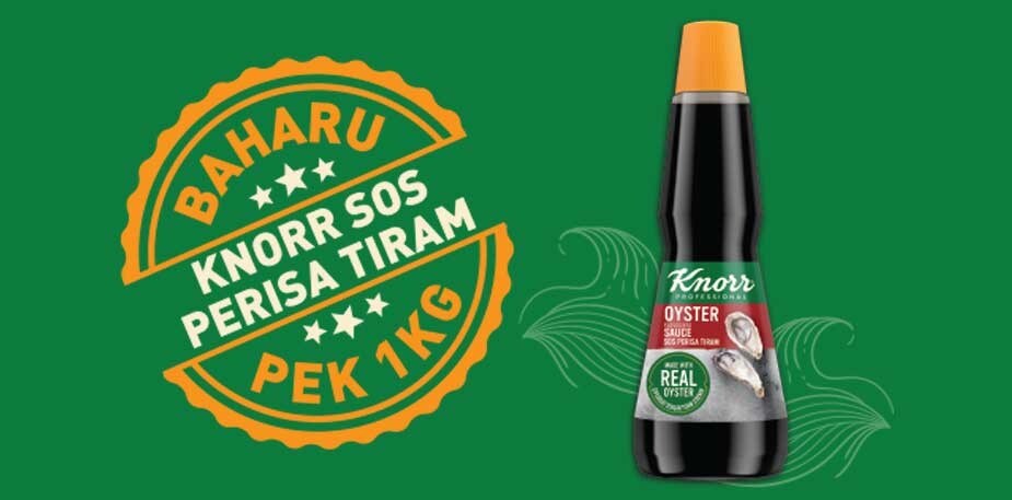 Jimat RM1 dengan Pek Baharu Knorr Sos Perisa Tiram 1kg!