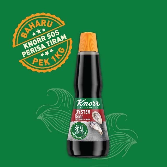 Jimat RM1 dengan Pek Baharu Knorr Sos Perisa Tiram 1kg!
